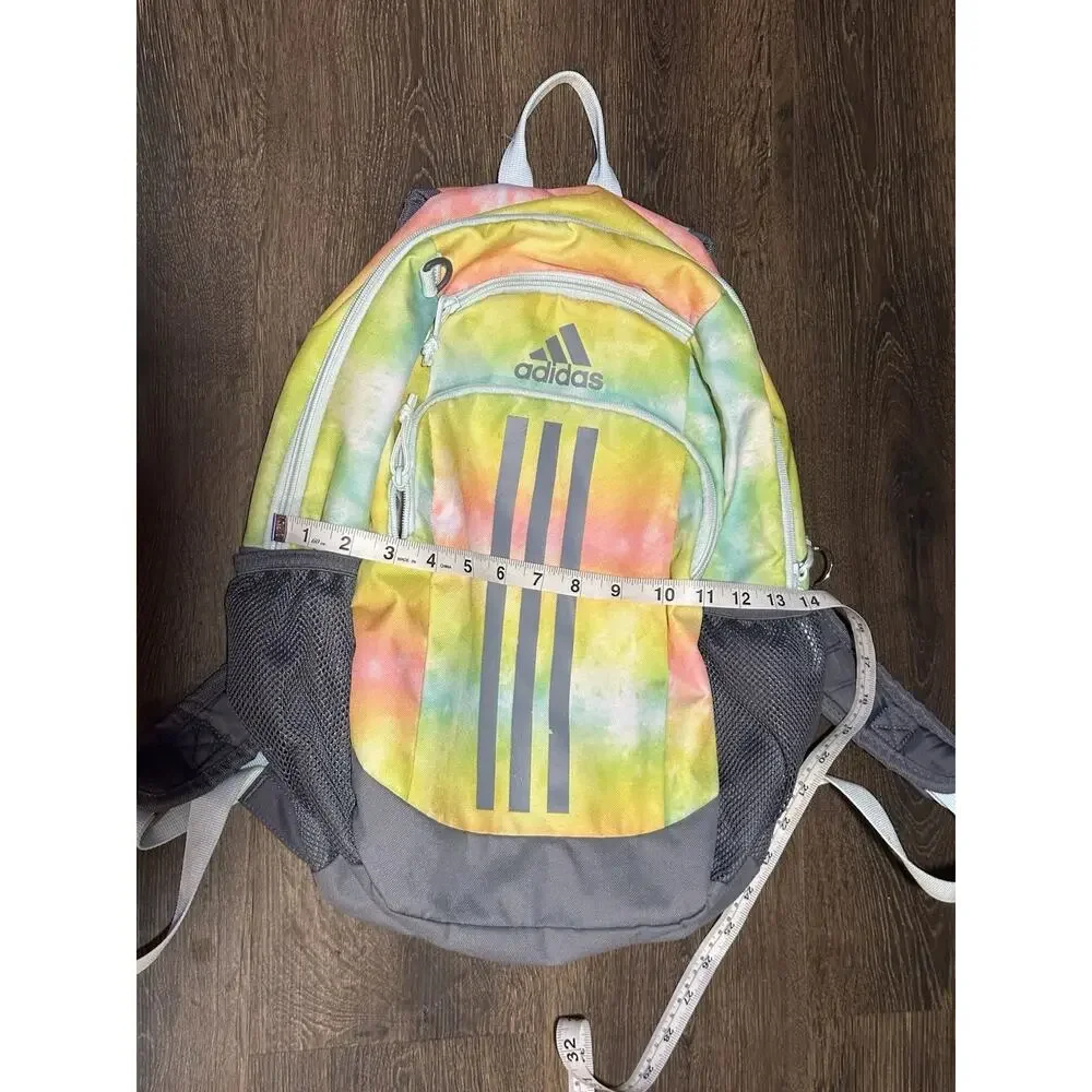 Adidas Young BTS Creator 2 Backpack School Stone Wash Rainbow Tie Dye - Picture 14 of 15